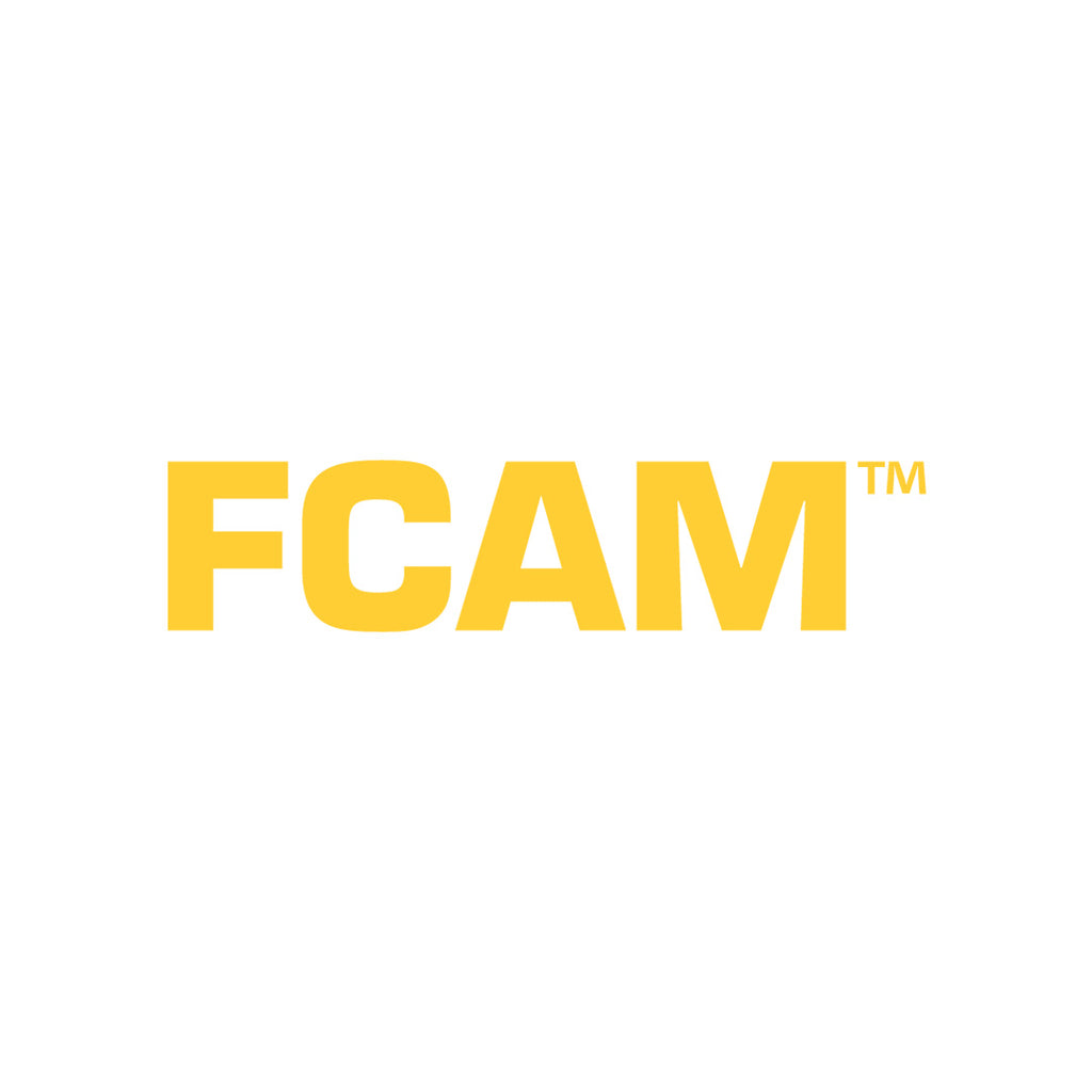 A logo of Floating Cone Attach Method - FCAM™ Technology