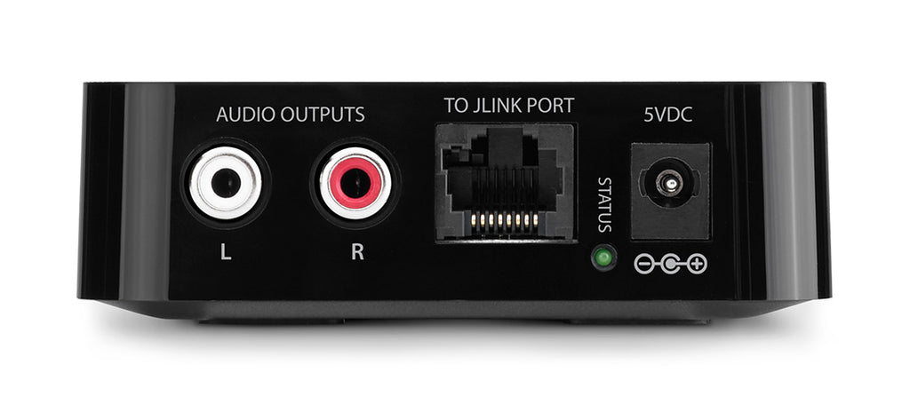 Rear connection ports to the JLINK Receiver Unit.