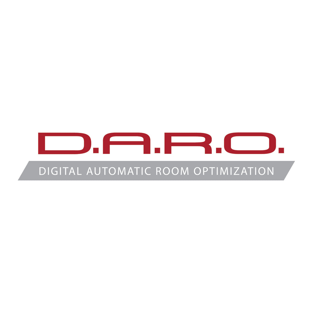 A logo of Digital Automatic Room Optimization (D.A.R.O.).