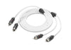 XMD-WHTAIC2-6 White Audio Interconnect, Coiled