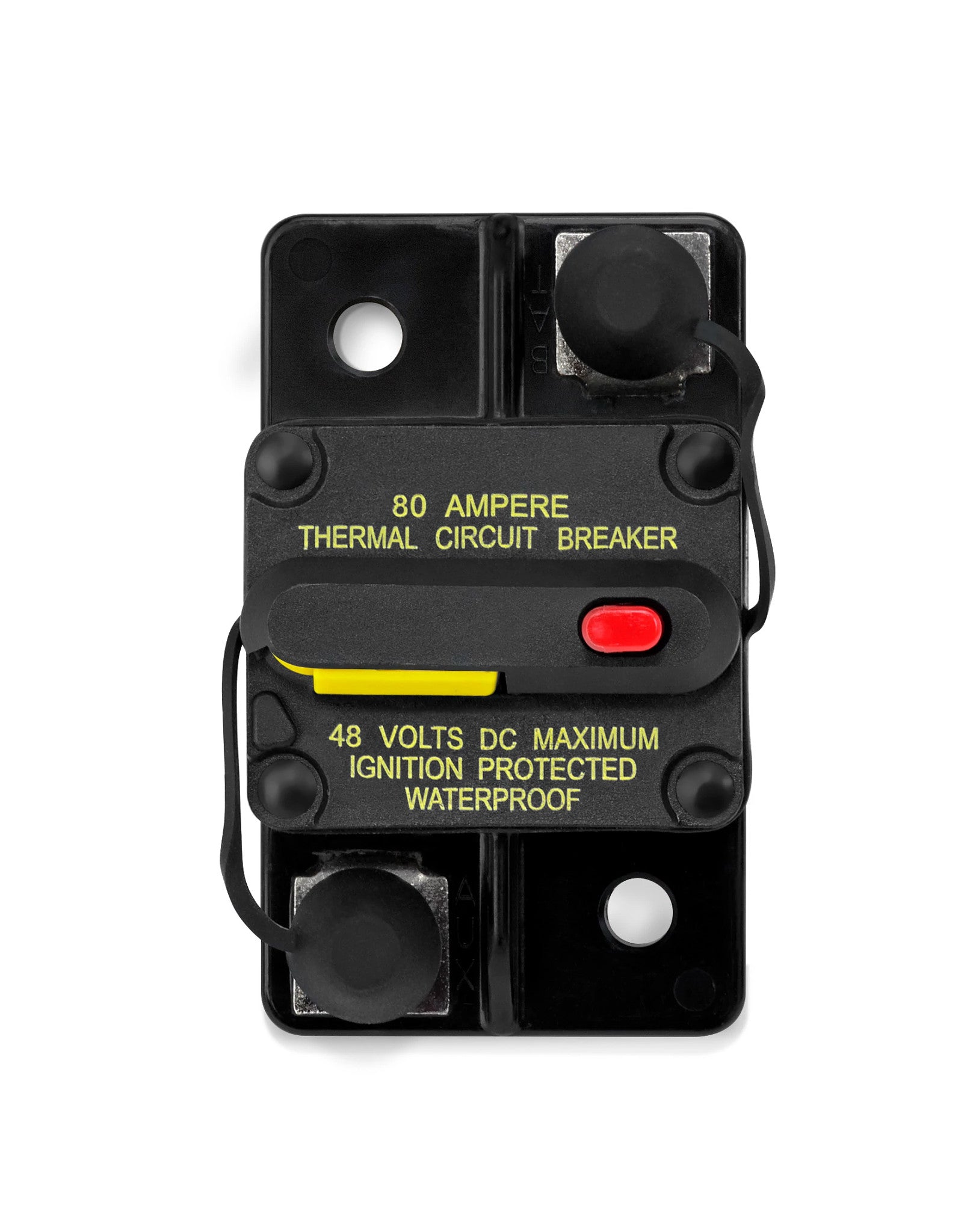 XMD-MCB-80 Waterproof, Ignition Protected Circuit Breaker: 80 Amp