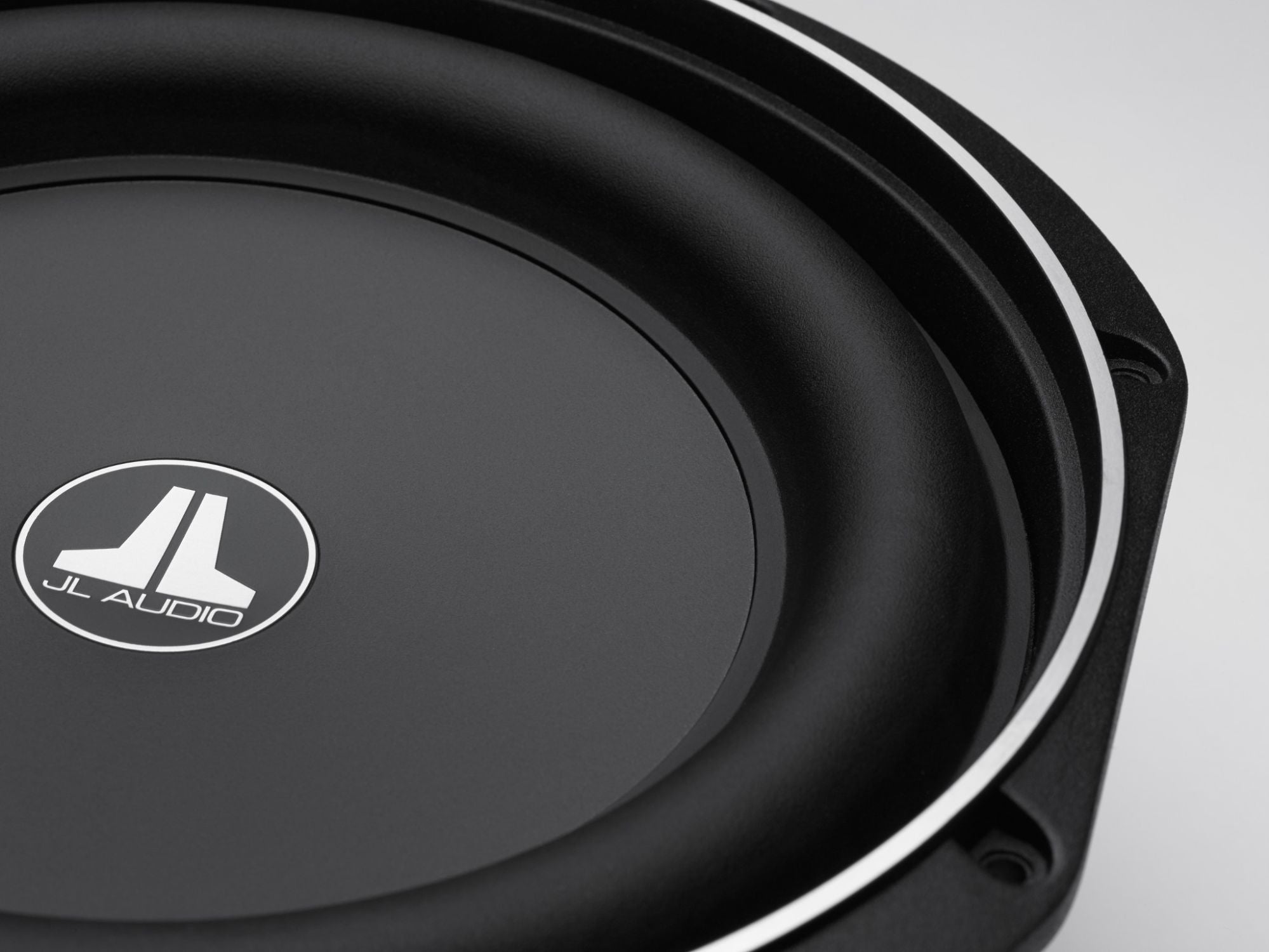 Detail of 10TW1 Subwoofer showing Frame and Surround from Front Edge