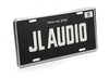 Black JL Audio License Plate