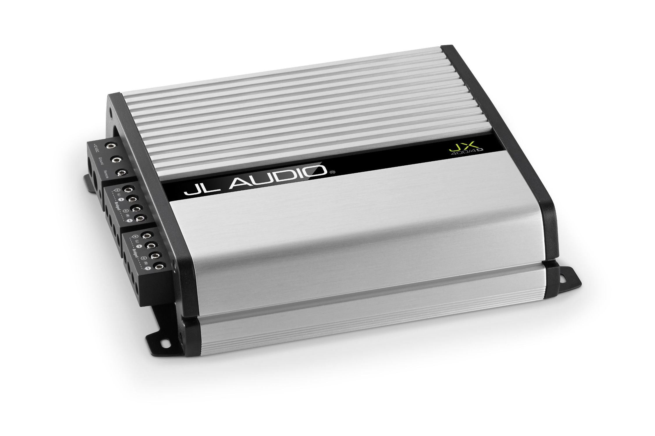 Front of JX400/4D Amplifier Facing Right