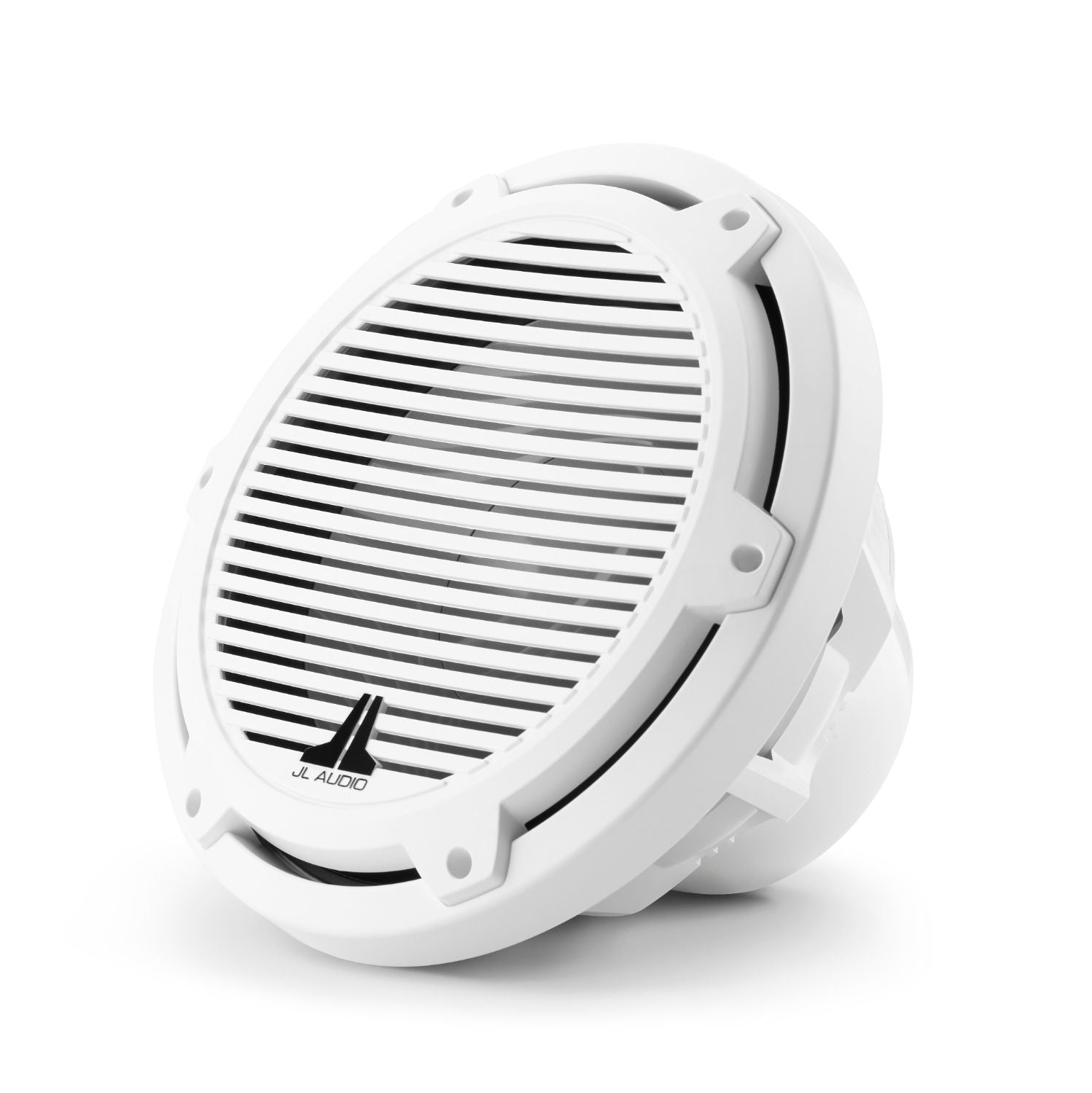 JL Audio MX10IB3-SG-WH10-inch Marine Subwoofer Driver Sport White Grille  With RGB LED Speaker Ring - Creative Audio