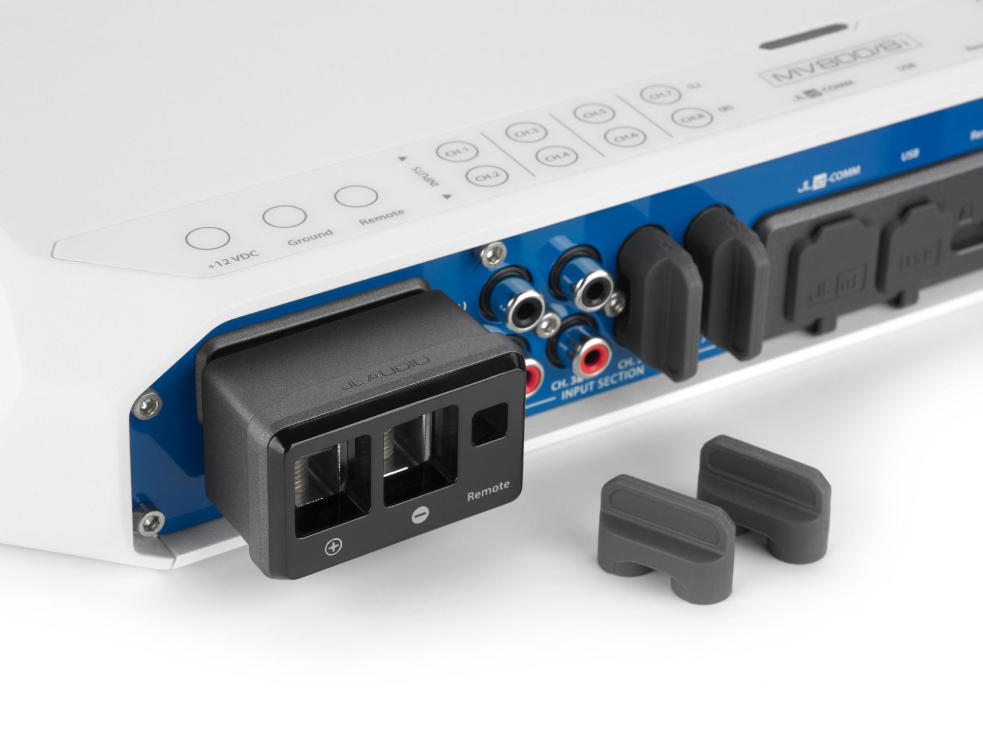 MV800/8i Amplifier Power Plug Detail