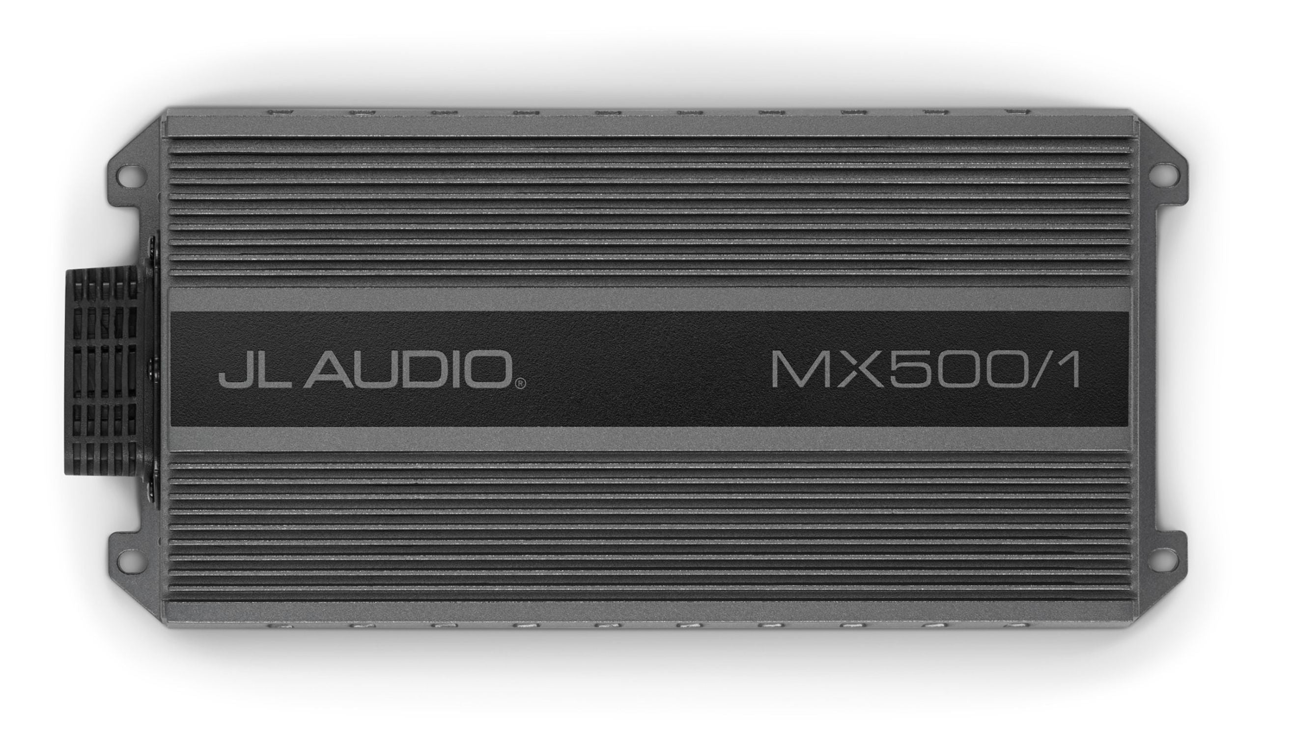 Front Overhead of MX500/1 Amplifier
