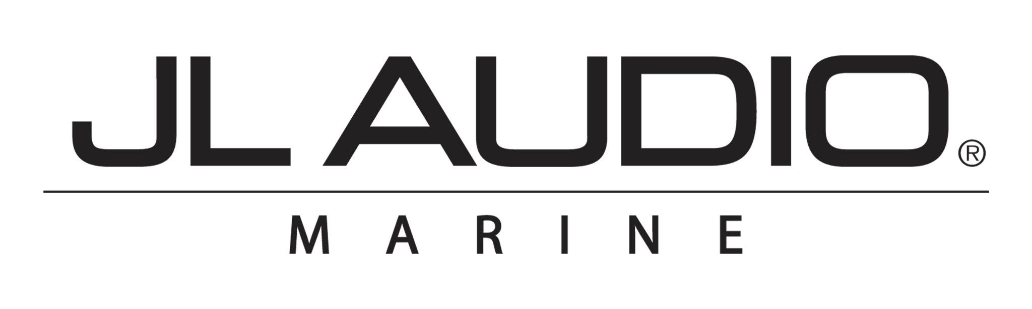 Black JL Audio Marine Logo Decal
