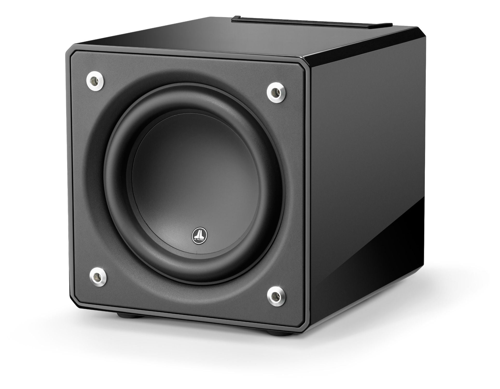 Front of e110-GLOSS Subwoofer Facing Left