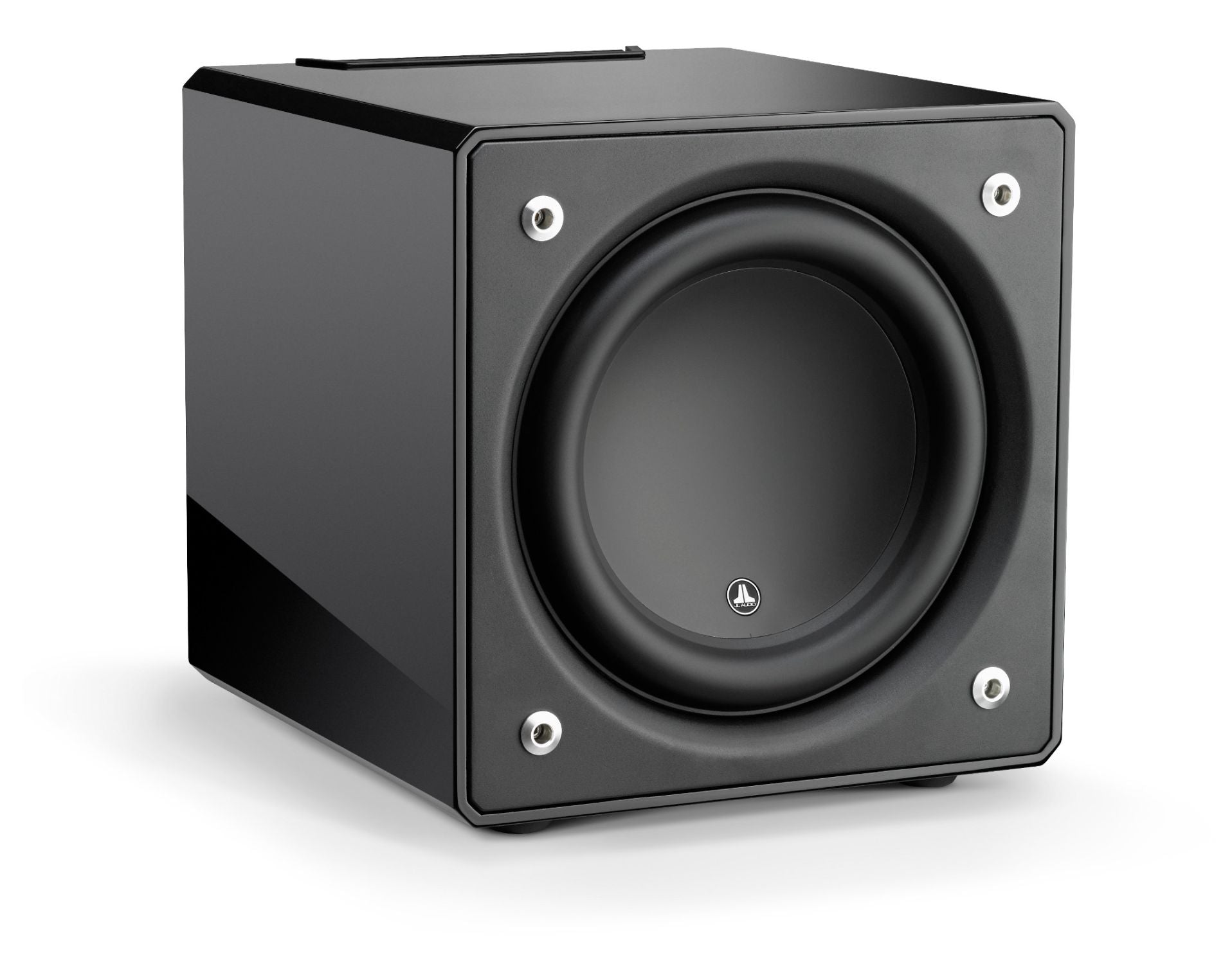 Front of e112-GLOSS Subwoofer Facing Right
